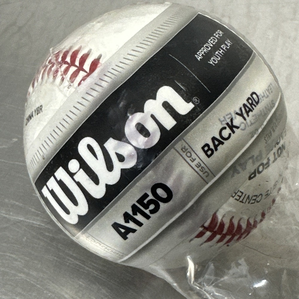 Wilson Baseball A1150 Approved for‎ Youth League Play Backyard Ball